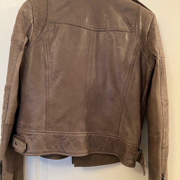 Leather Moto Style Jacket - Picture 5 of 5